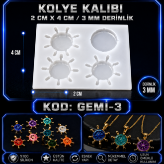 GEMİ-3 SİLİKON KALIBI