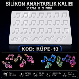 NOTA KÜPE SİLİKON KALIP