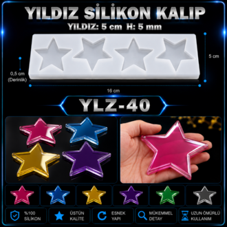 YILDIZ YLZ-40 ANAHTARLIK VE MAGNET KALIBI