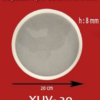 YUV-20 YUVARLAK TEPSİ SİLOKON KALIBI 
