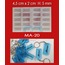 MA-20 ANAHTARLIK Magnet SİLİKON KALIBI 