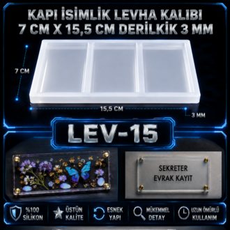Kapı Lev-15 Silikon Kalıp