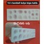 BOMBELİ KOLYE KÜPE KALIBI BOM-16