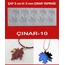 ÇINAR 10 ANAHTARLIK KALIBI 