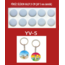 YUVARLAK ANAHTARLIK YV 5 MAGNET KALIBI