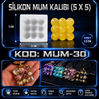 MUM-30 MUMLUK SİLİKON KALIBI