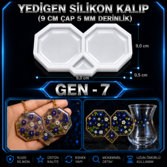 BARDAK ALTILIĞI SİLİKON KALIP GEN-7