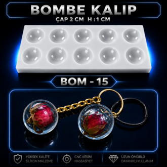 BOMBELİ ANAHTARLIK KALIBI BOM-15