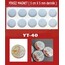 YUVARLAK ANAHTARLIK YT 40 MAGNET KALIBI