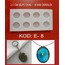  ELİPS KOLYE SİLİKON KALIBI E-8 