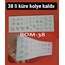 BOMBELİ KÜPE YÜZÜK SİLİKON KOLYE KALBI BOM-38