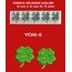 YONCA YAPRAĞI 5 Lİ SİLİKON KALIP YON-5