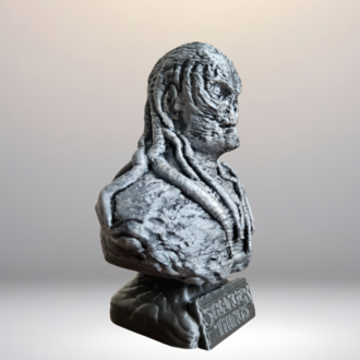 Vecna Büst - Figür - Stranger Things - 12 CM El Boyaması PLA Plastik