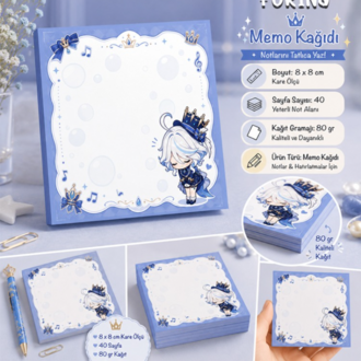 Genshin Impact Furina Memopad