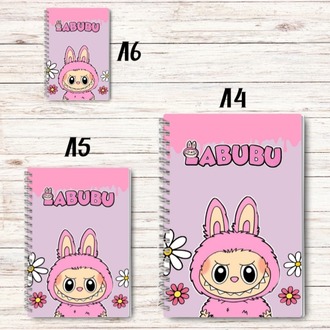 Pembe Labubu Defter