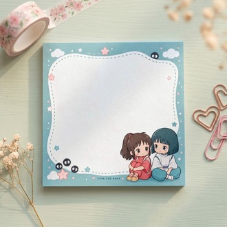 Spirited Away Kawaii Memopad
