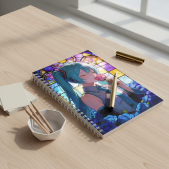 Hatsune Miku Defter A5 | Spiral Anime Defteri