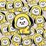 BTS BT21 Chimmy Vinil Sticker