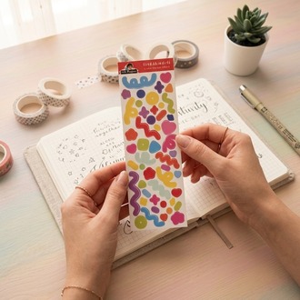 Renkli Deco Sticker Seti | Planner, Ajanda ve Bullet Journal Stickerları