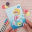 Denizkızı Temalı Çizgisiz Sert Kapaklı A6 Defter