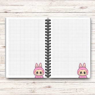 Pembe Labubu Defter