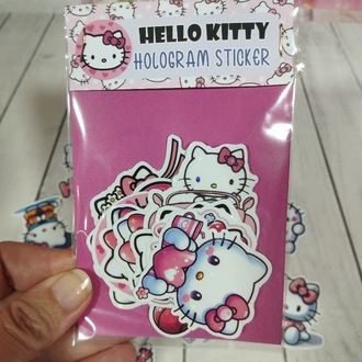 Hello Kitty Hologram Sticker Set