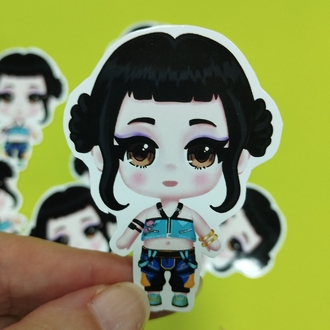 Kpop Demon Hunter Zoey Sticker 