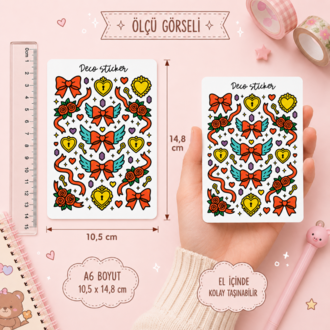 Fiyonk Sticker Seti - Planner ve Ajanda Sticker