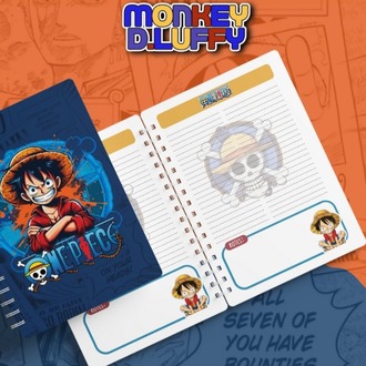 Monkey D. Luffy Defteri - One Piece Hayranlarına Özel Tasarım