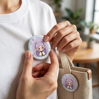 Sousou no Frieren Anime Rozeti – Sevimli Kawaii Tasarım