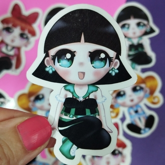Powerpuff Girls 3lü Sticker Seti