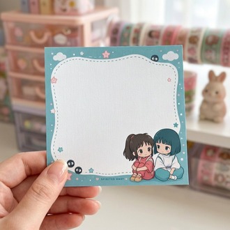 Spirited Away Kawaii Memopad