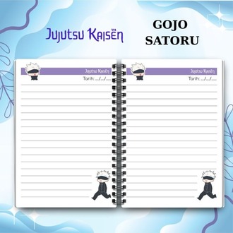 Gojo Satoru - Jujutsu Kaisen Koleksiyon Defter & Not Defteri Seti