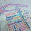 Sailormoon Sticker Planner Seti
