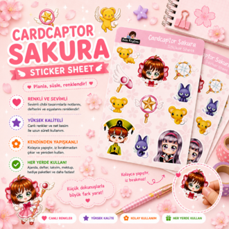Cadcaptor Sakura Sticker Sayfası