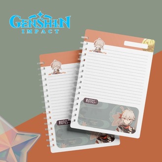 Genshin Impact Kazuha Temalı Defter