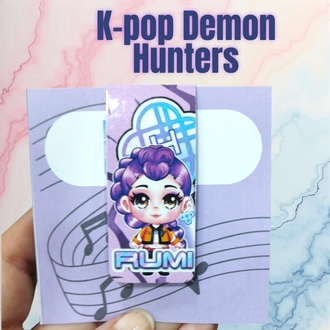 K-pop Demon Hunter Rumi Mıknatıslı Ayracı