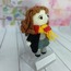 Hermione Amigurumi Anahtarlık
