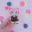Anya Amigurumi Anahtarlık