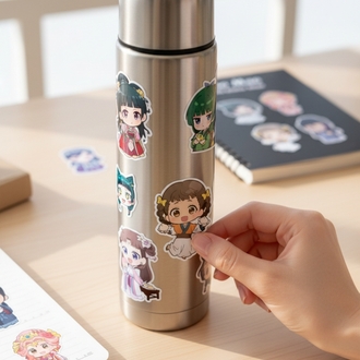 Mao Mao Chibi Sticker Seti