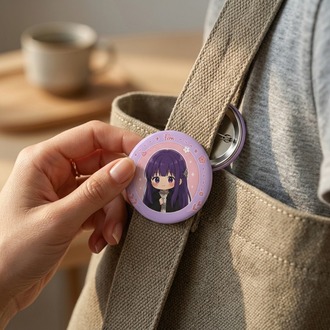 Sousou no Frieren Anime Rozeti – Sevimli Kawaii Tasarım