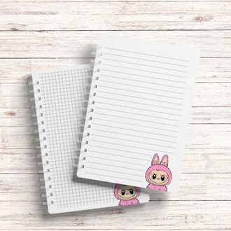 Pembe Labubu Defter