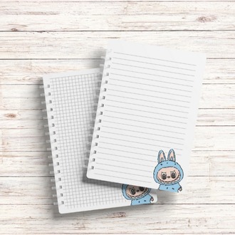 Mavi Labubu Defter