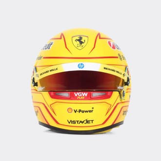 Lewis Hamilton Ferrari kaskı (2025) 1:2 Bell