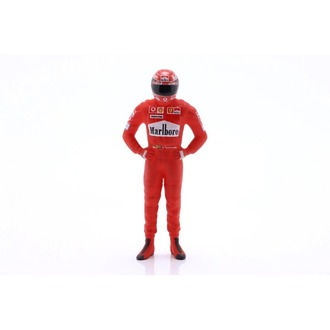 Michael Schumacher Ferrari figürü 1:18