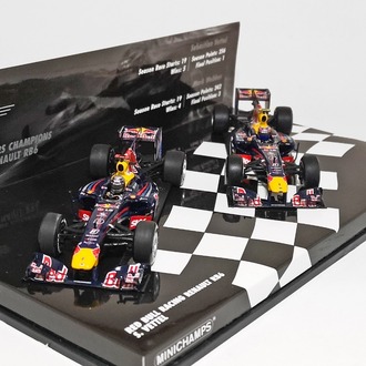 Red Bull RB6 (2010) Minichamps 2'li set