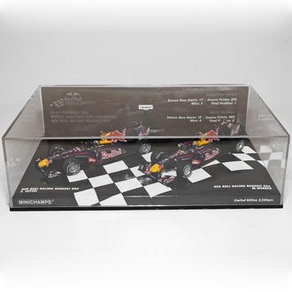 Red Bull RB6 (2010) Minichamps 2'li set
