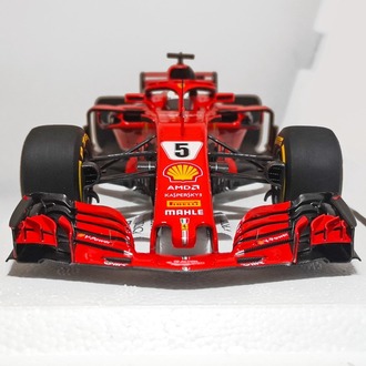 Ferrari SF71-H (2018) Vettel 1:18 BBR