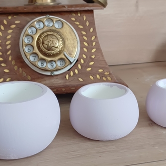 3 lu dekoratif saksı