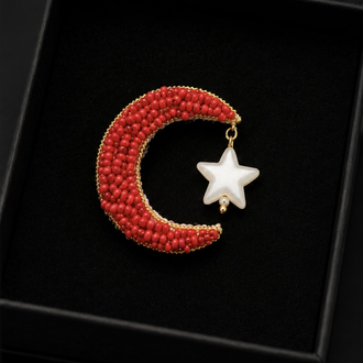 Ayyıldız Broş